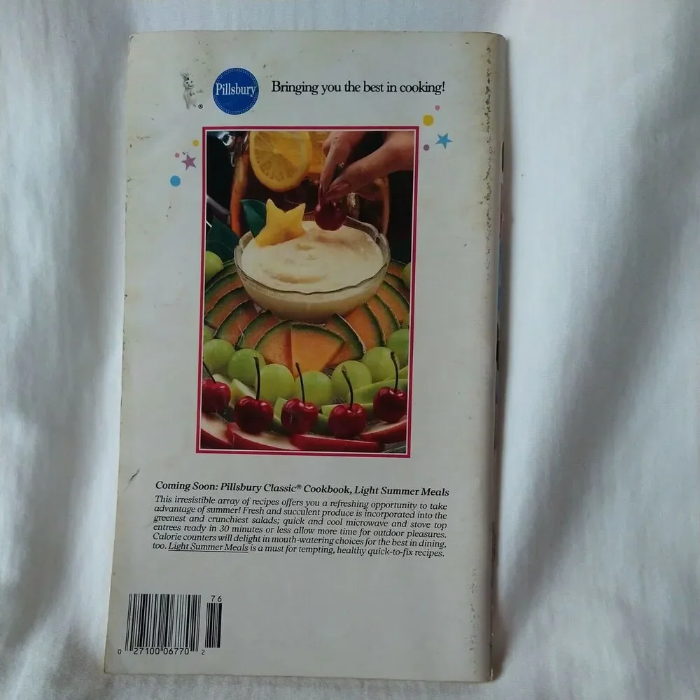 Pillsbury Party Fun 1987 Vtg Cookbook‎ Booklet